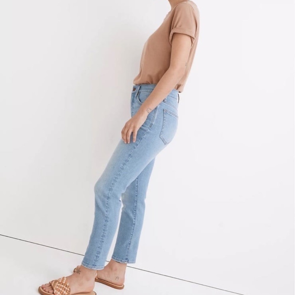 Madwell Perfect Vintage Jean Raw Hem 31 medium wash - Picture 4 of 12